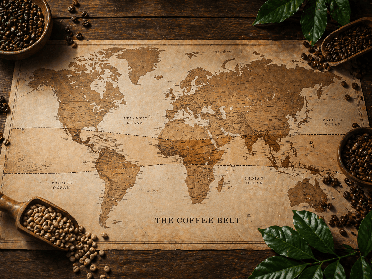 Coffee Origin Map