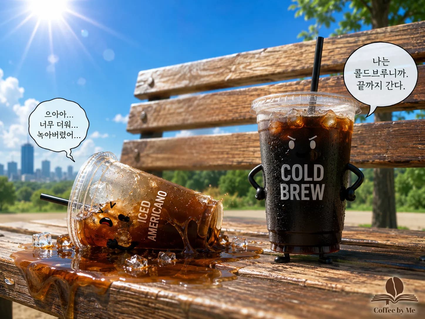 A glass of cold brew that stays rich even as the ice melts